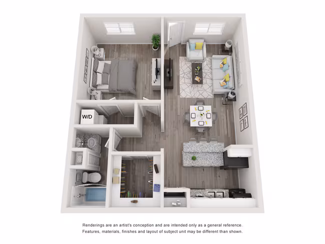 Unit 126 floor plan